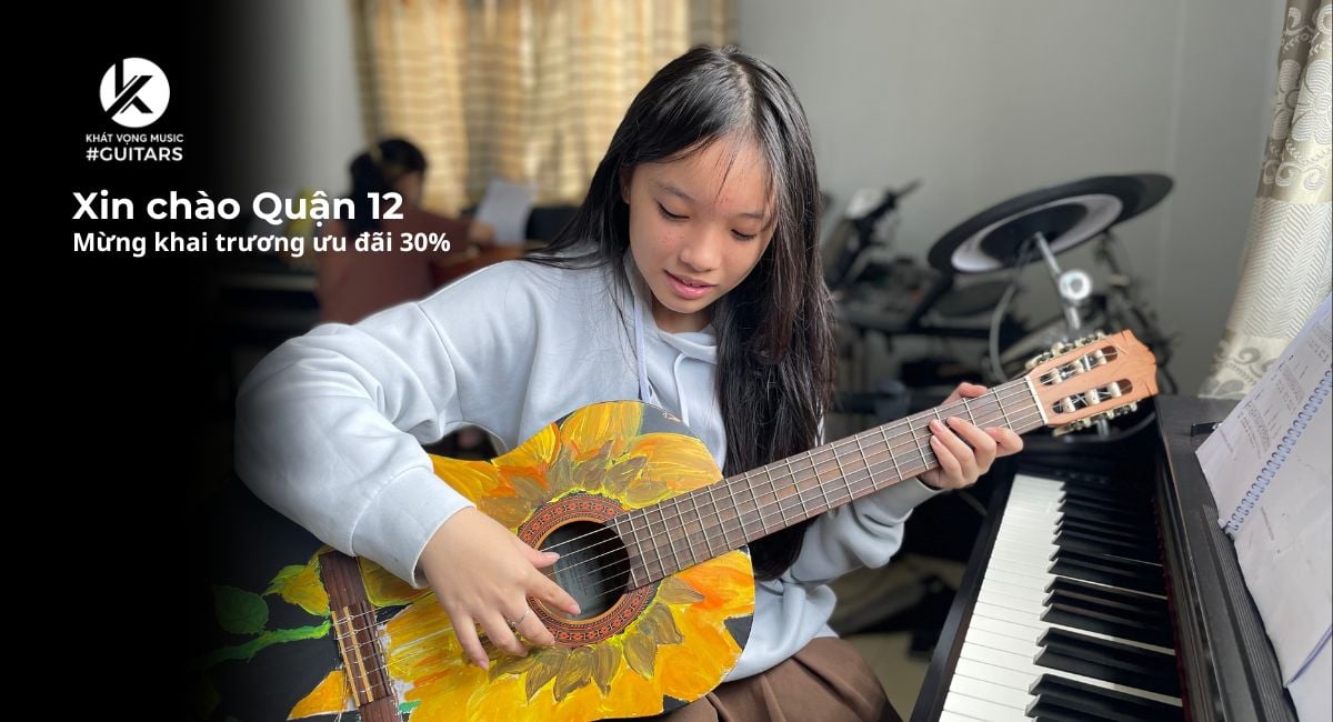 học guitar trống quận 12