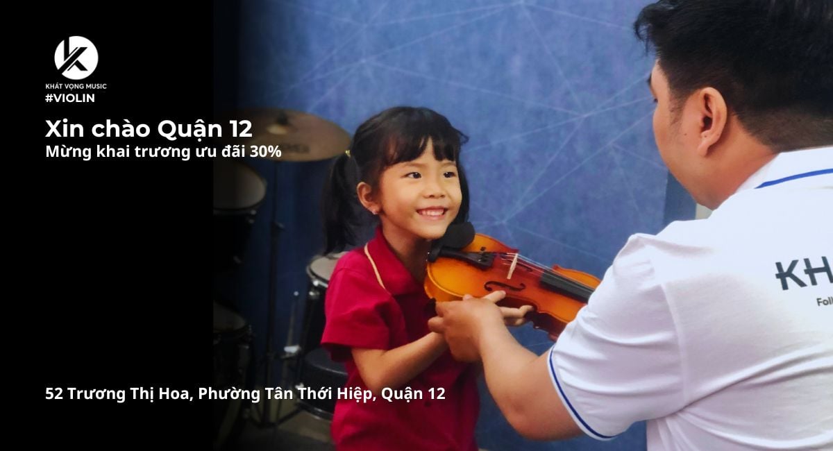 dạy học đàn violin tại quận 12