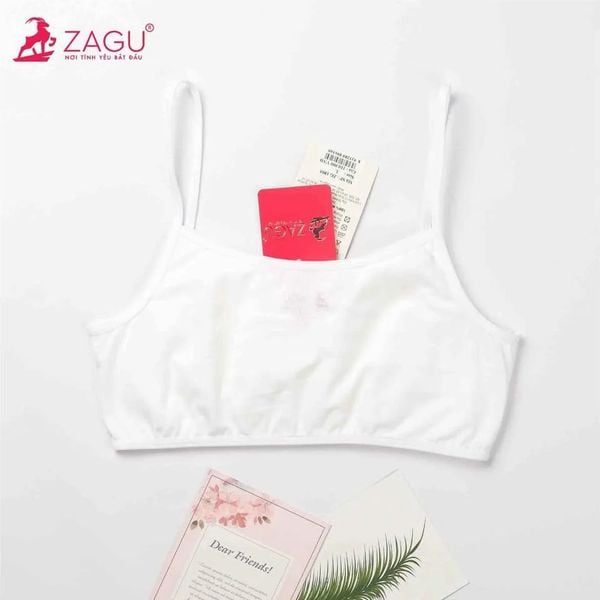 áo lá học sinh cotton 4 chiều Zagu 1805