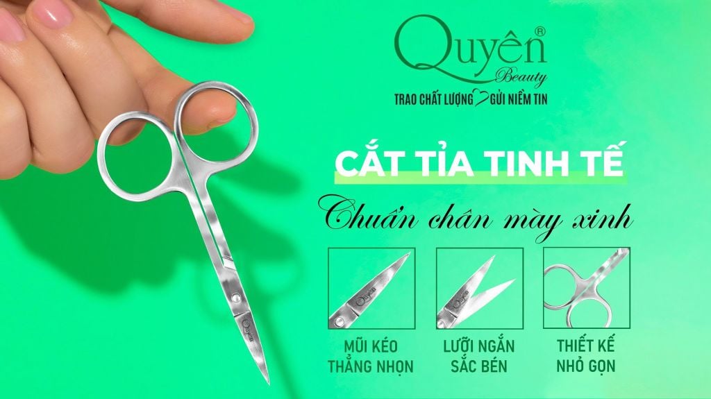 Cắt Tỉa Tinh Tế Chuẩn Chân mày xinh