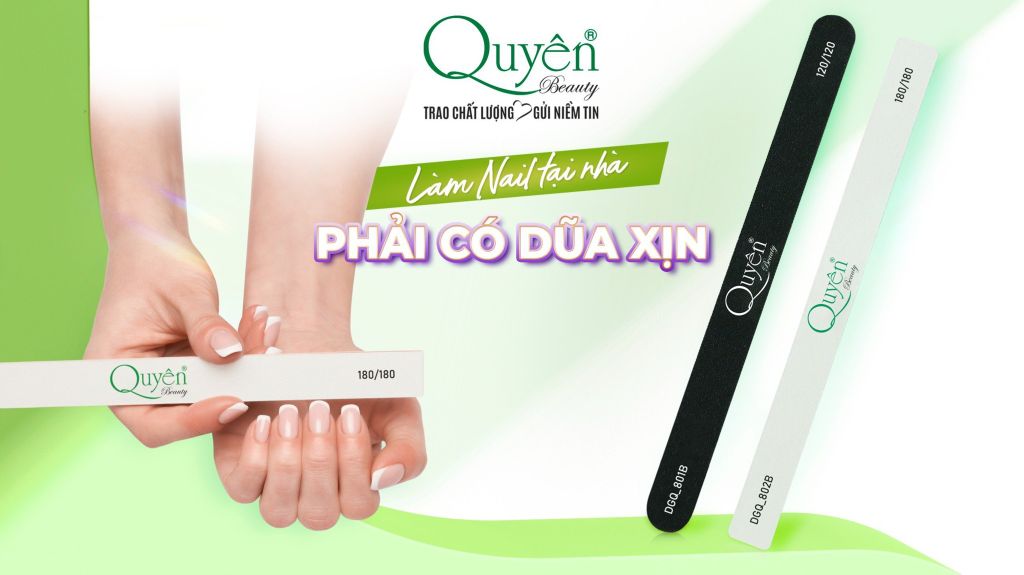LÀM NAIL TẠI NHÀ PHẢI CÓ DŨA XỊN
