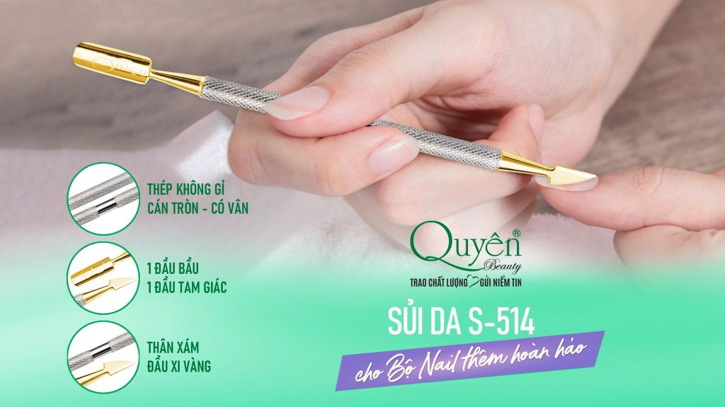 SỦI DA S514 CHO BỘ NAIL THÊM HOÀN HẢO