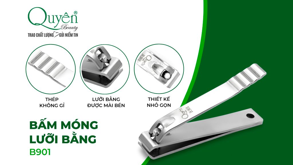 ✨ BẤM MÓNG LƯỠI BẰNG B901✨