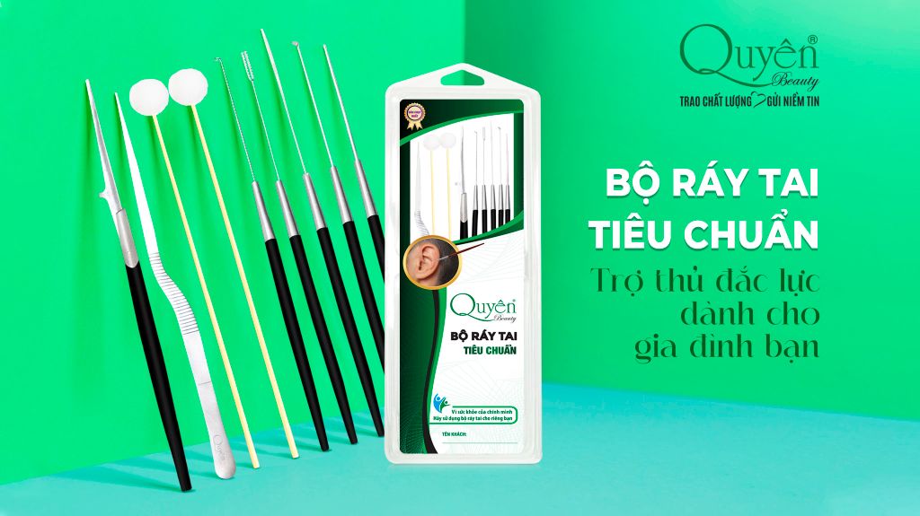 ✨ BỘ RÁY TAI TIÊU CHUẨN TRỢ THỦ ĐẮC LỰC DÀNH CHO GIA ĐÌNH