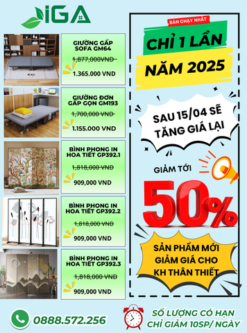 [Khách hàng thân thiết] Duy nhất trong năm: Best seller & SP mới giá sốc!