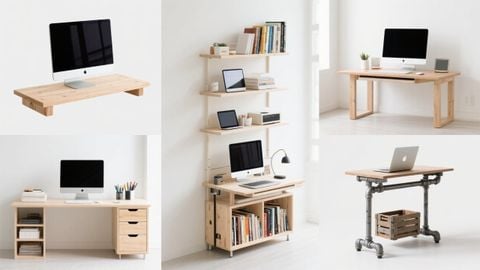 Cách làm kệ để máy tính: Tự làm với Mua sẵn - Lựa chọn nào tối ưu nhất?