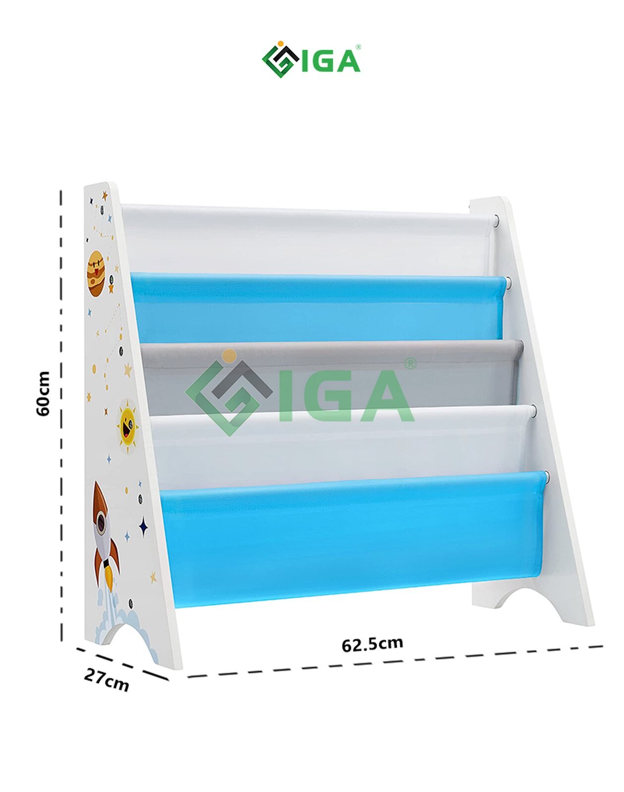 Kệ sách sắc màu IG409