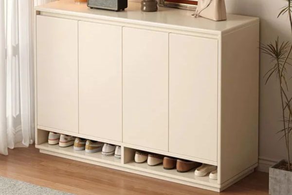 mẫu kệ giày dép bằng gỗ
