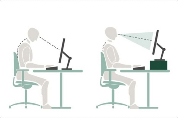 Kệ máy tính 2 tầng
