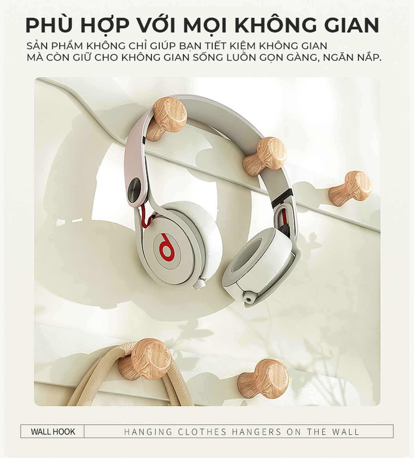 Móc treo quần áo 2 bậc