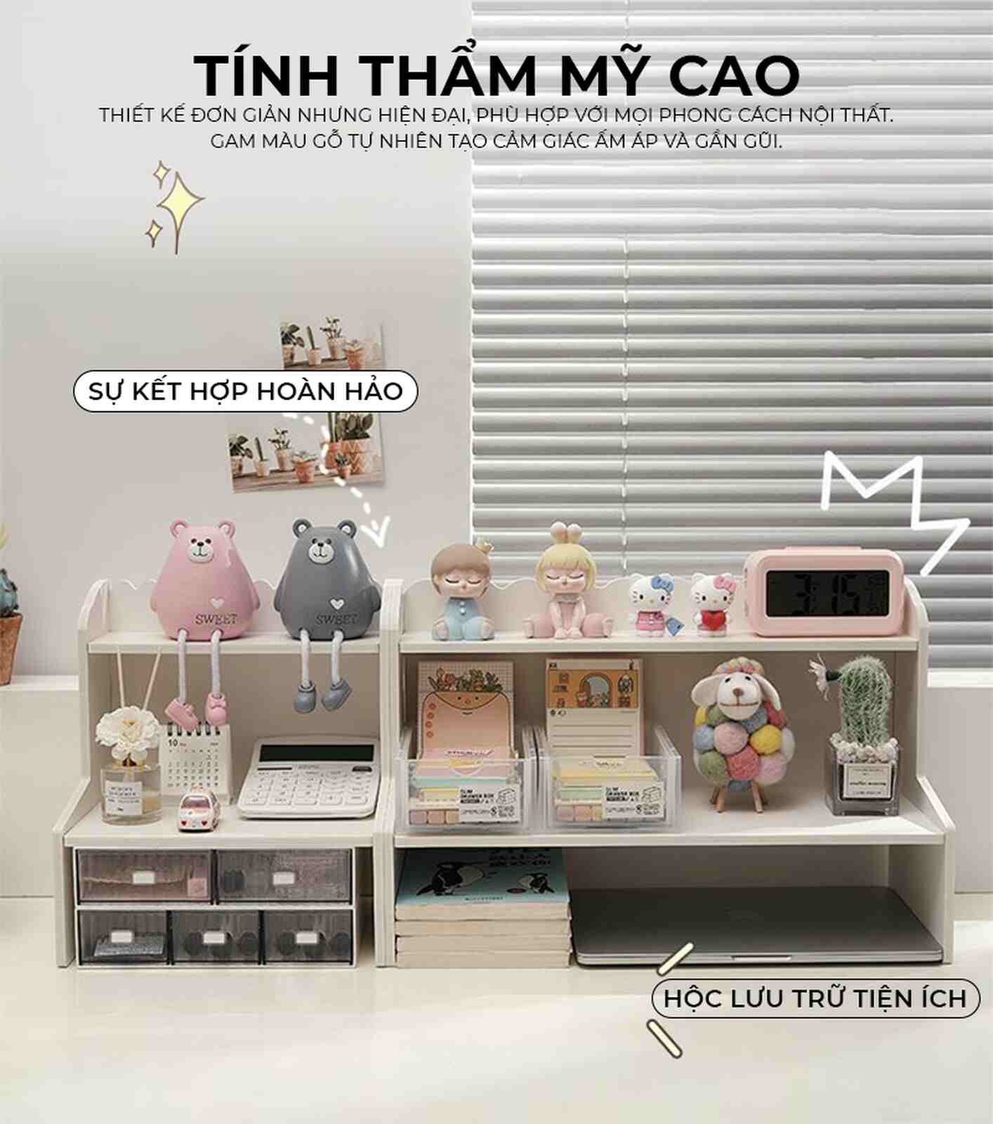 Kệ để bàn làm việc IG419
