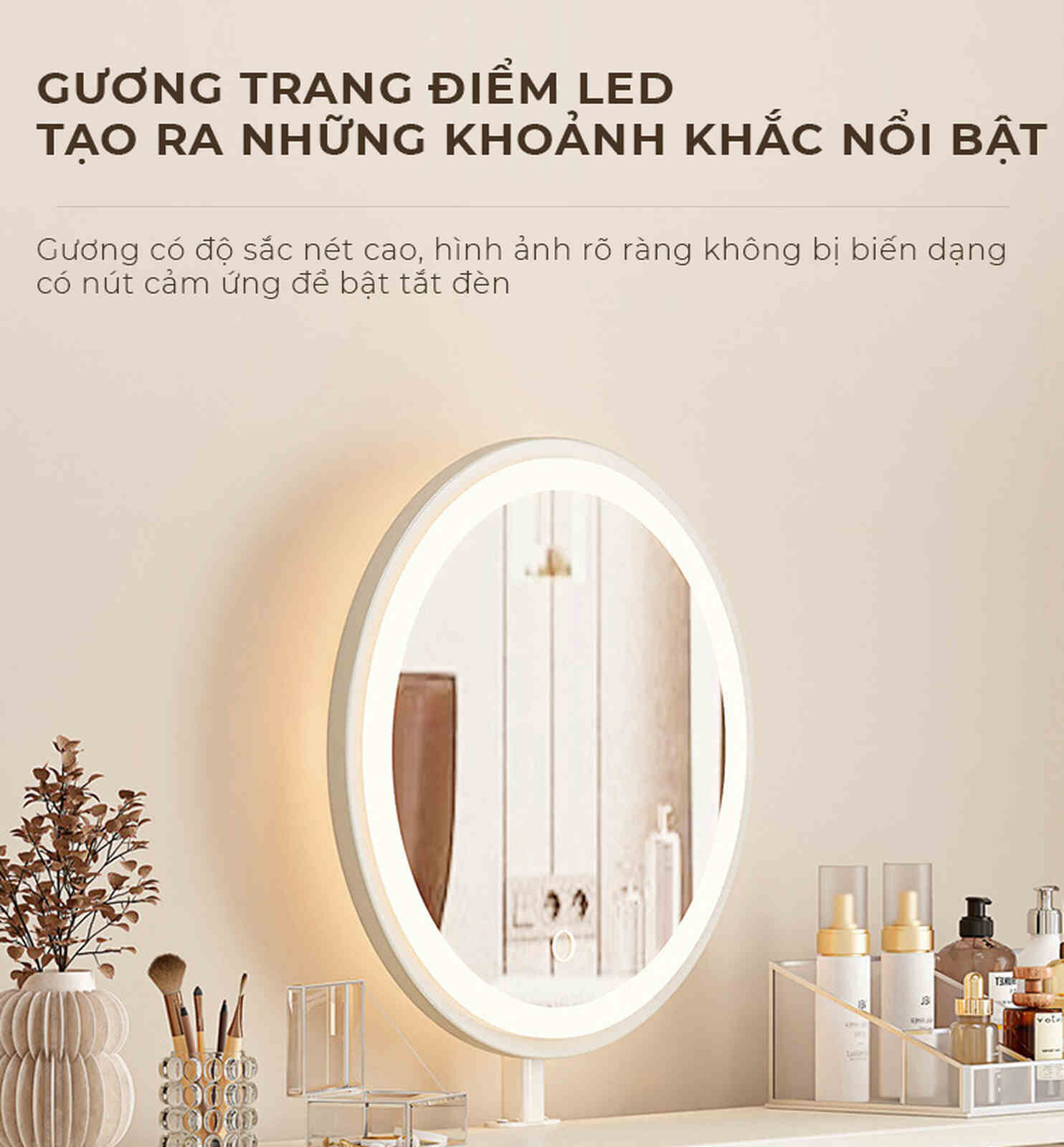 Bàn trang điểm phòng ngủ