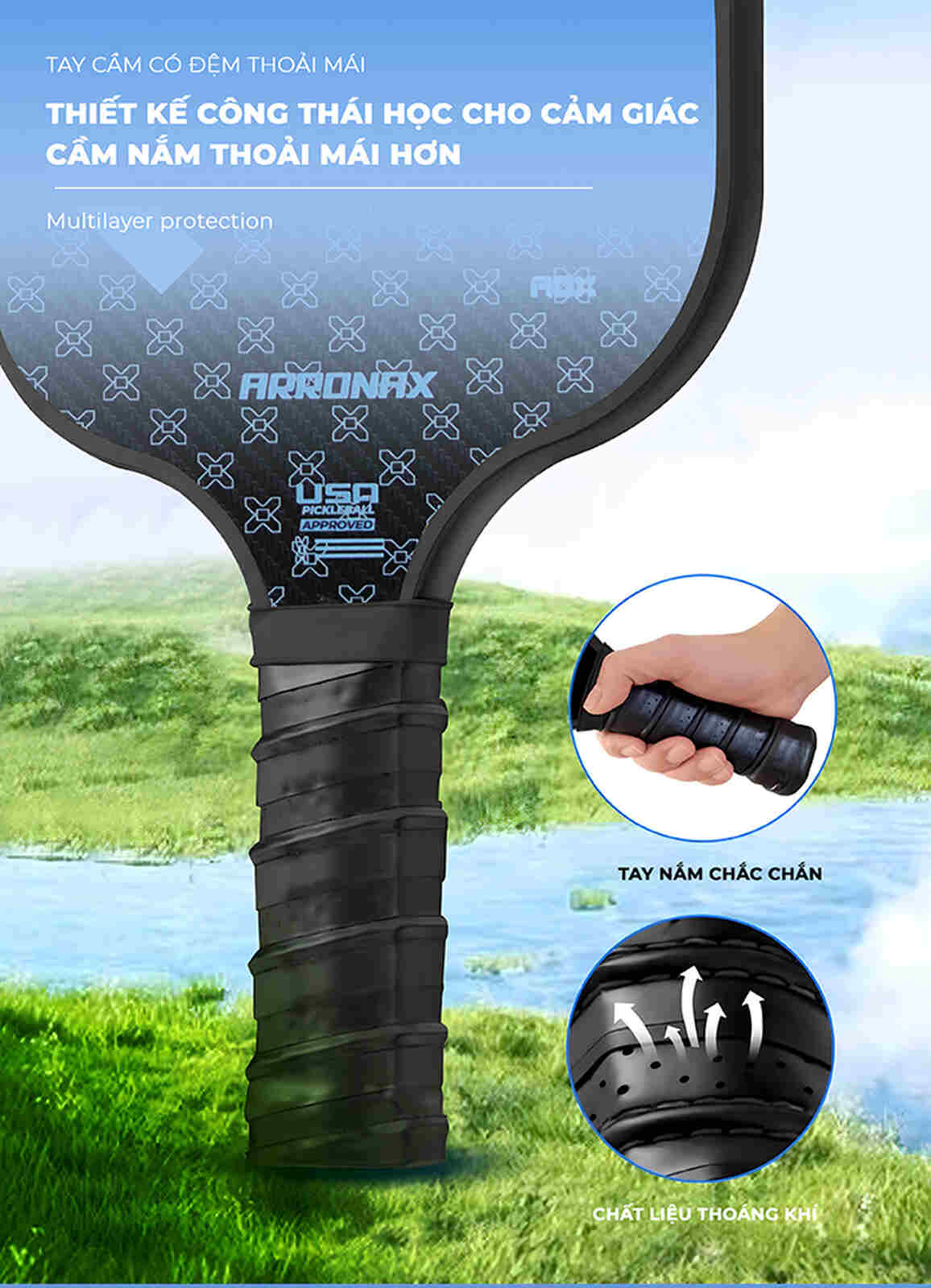 Vợt pickleball ROX