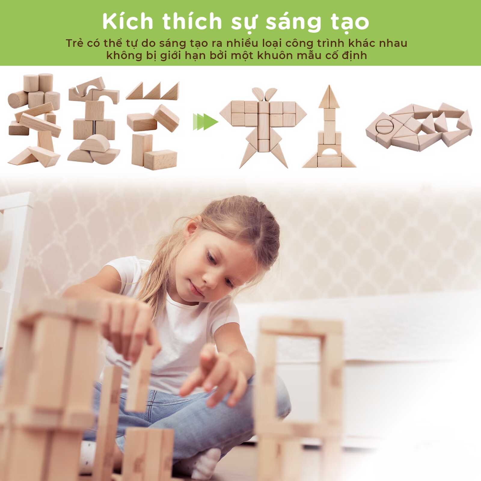 Bộ đồ chơi hình học 3D TOY16