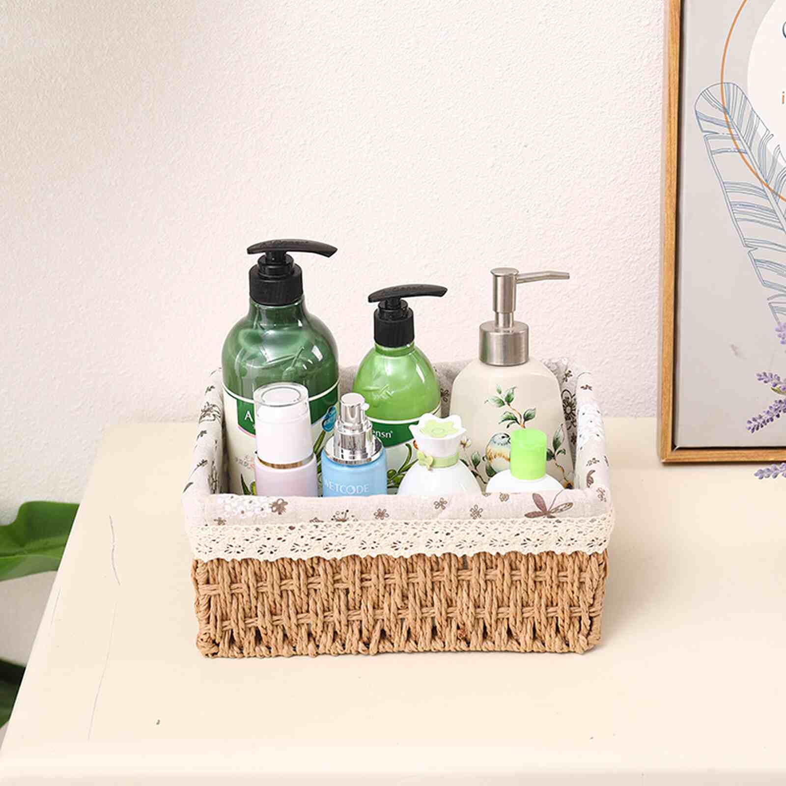 Giỏ nan decor bộ 3