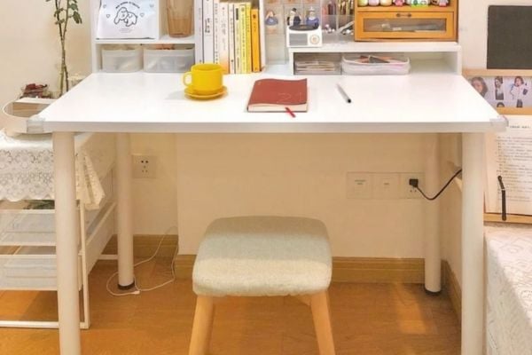 bàn làm việc gỗ tự nhiên