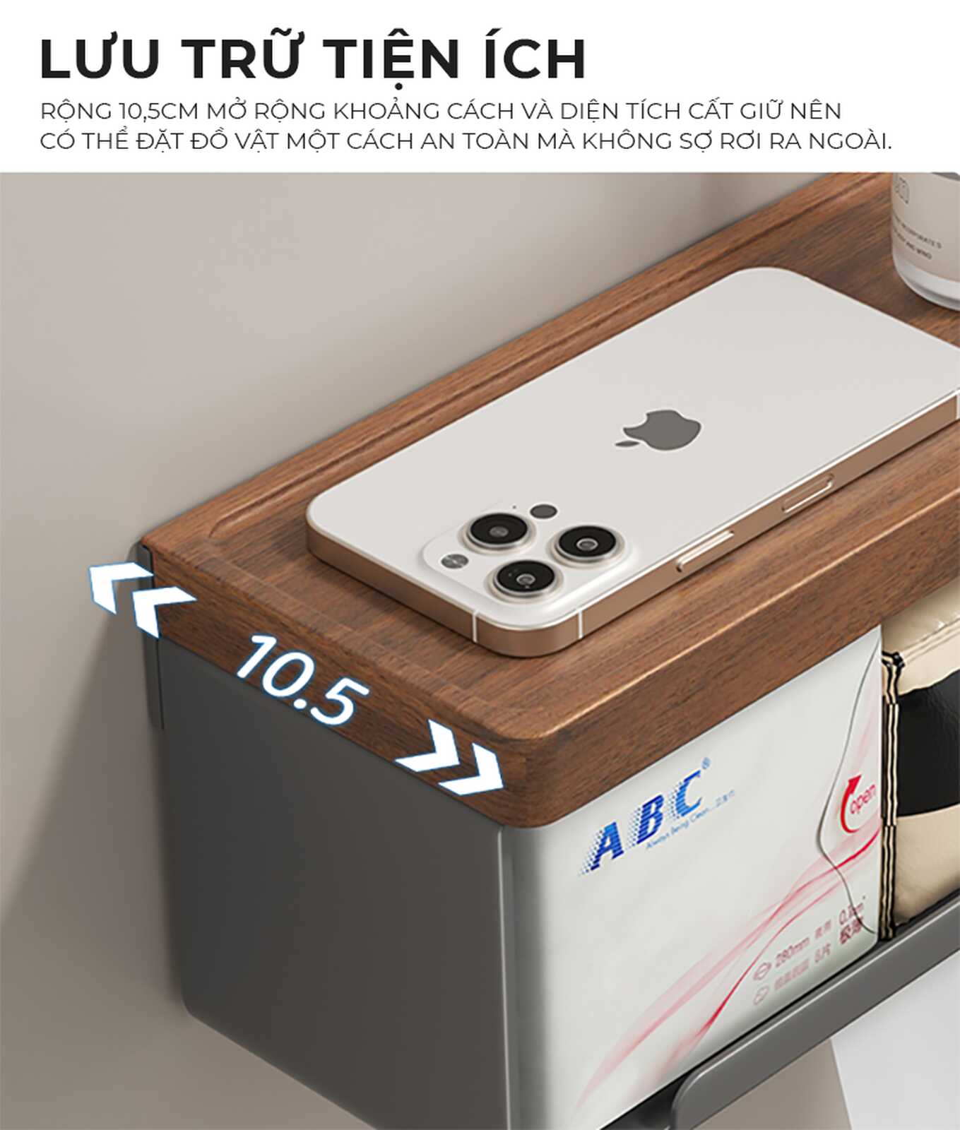 Hộp đựng giấy nhà tắm