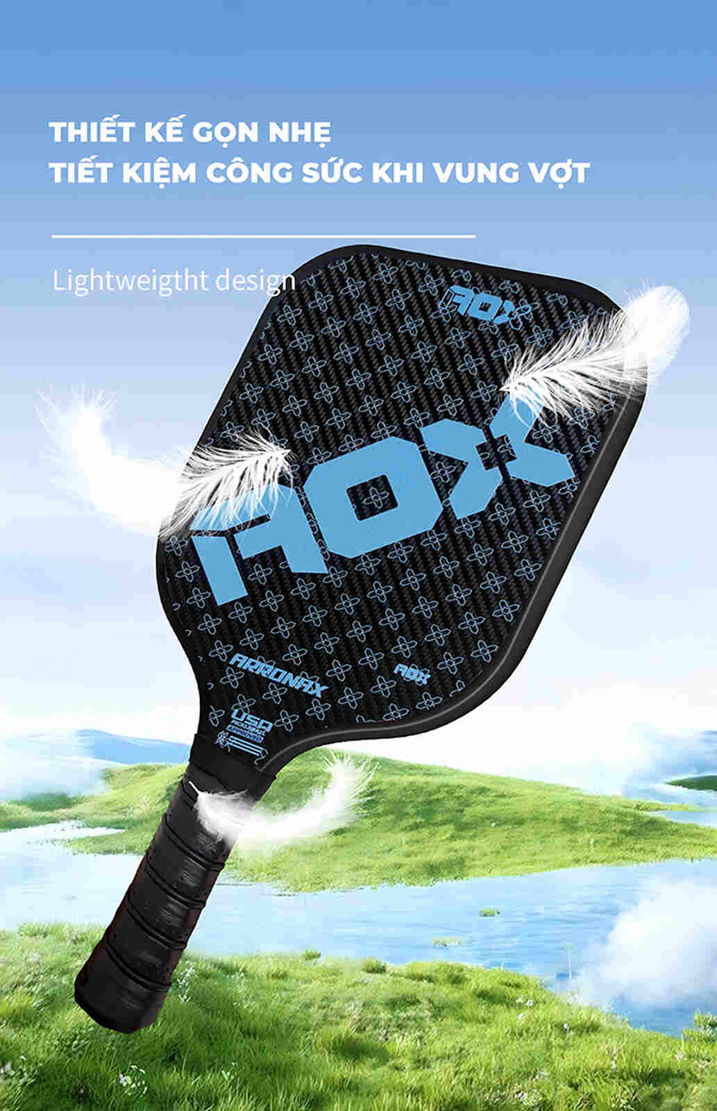 Vợt pickleball ROX