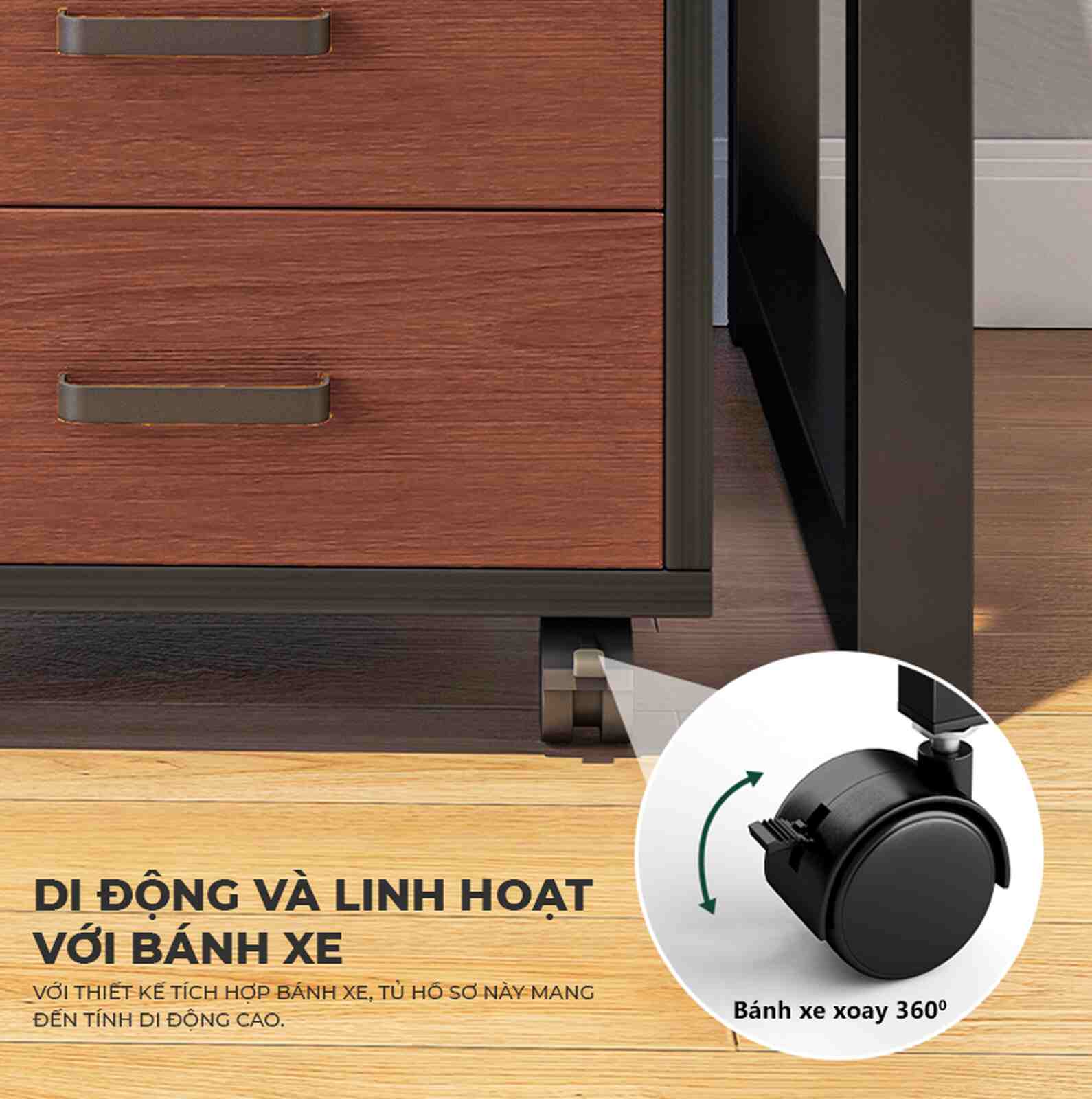 Tủ hồ sơ bằng gỗ cao cấp