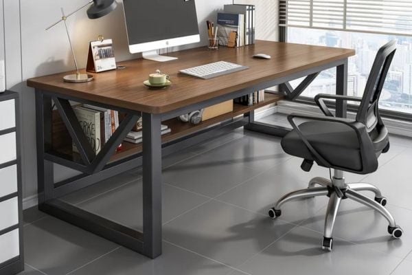 bàn làm việc gỗ tự nhiên