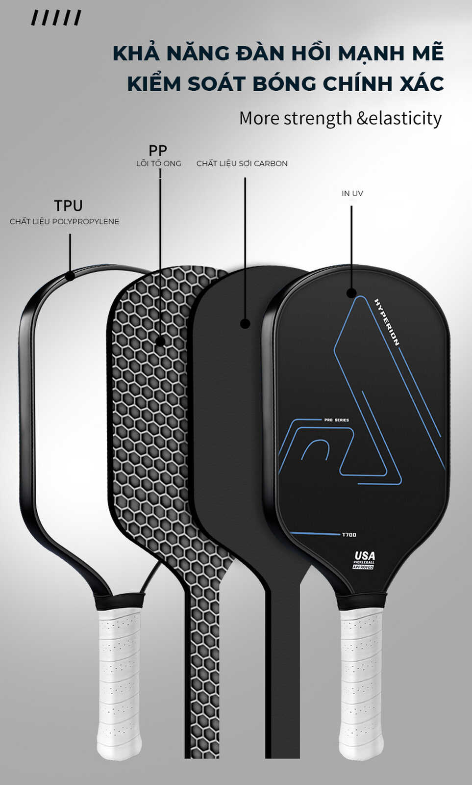 Vợt Pickleball T700