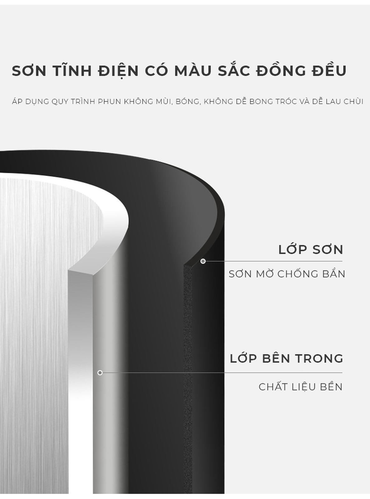 Giường sắt khung đen 1m6x2m