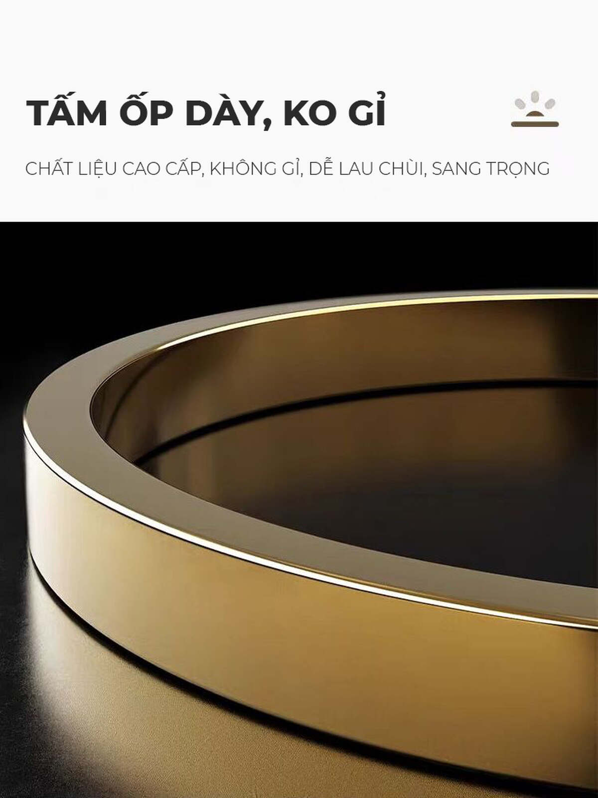 Ghế đôn trang điểm màu trắng