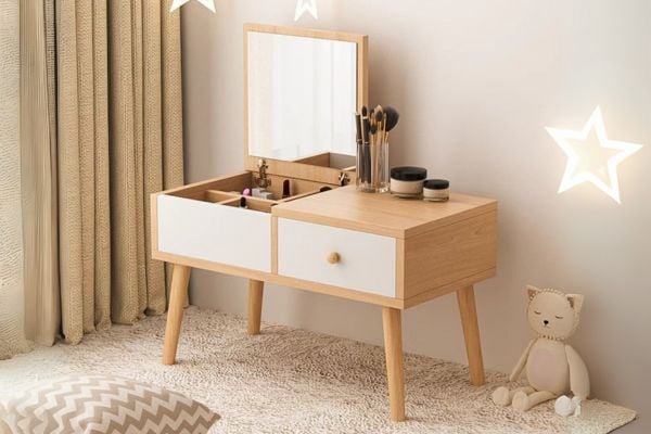 bàn trang điểm mini giá rẻ dưới 500k