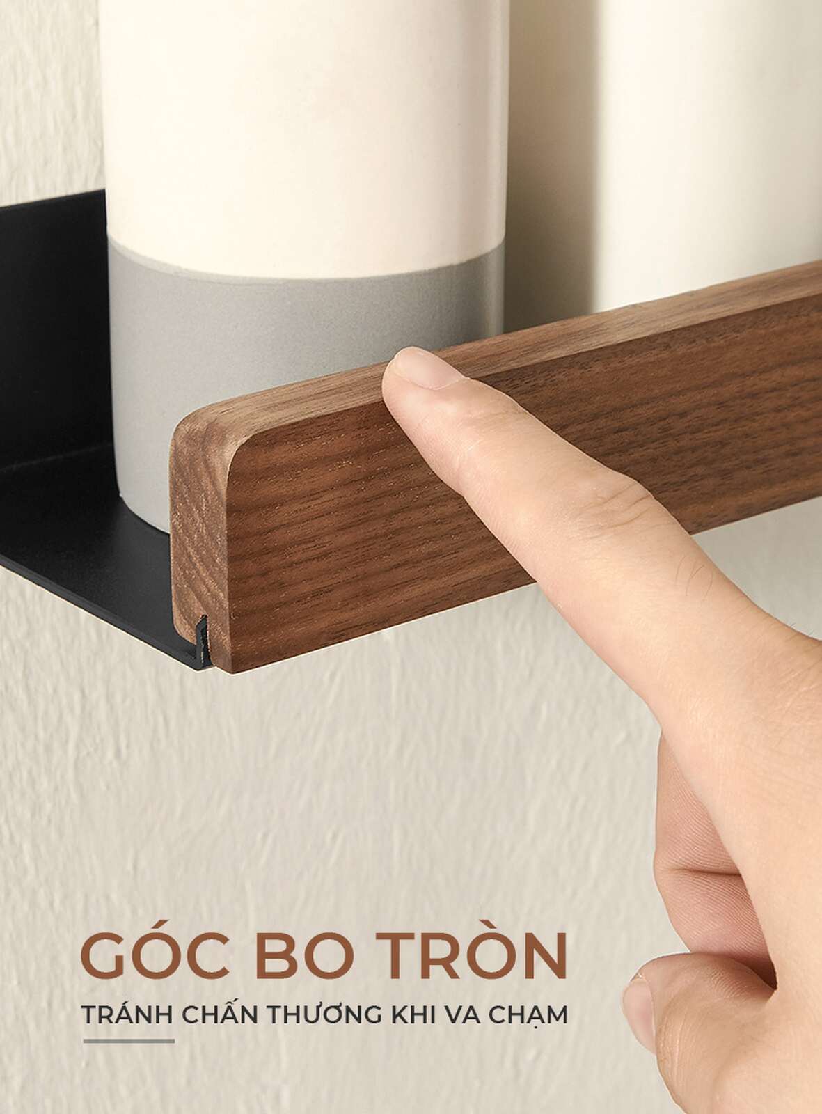 Kệ nhà tắm thiết kế tối giản