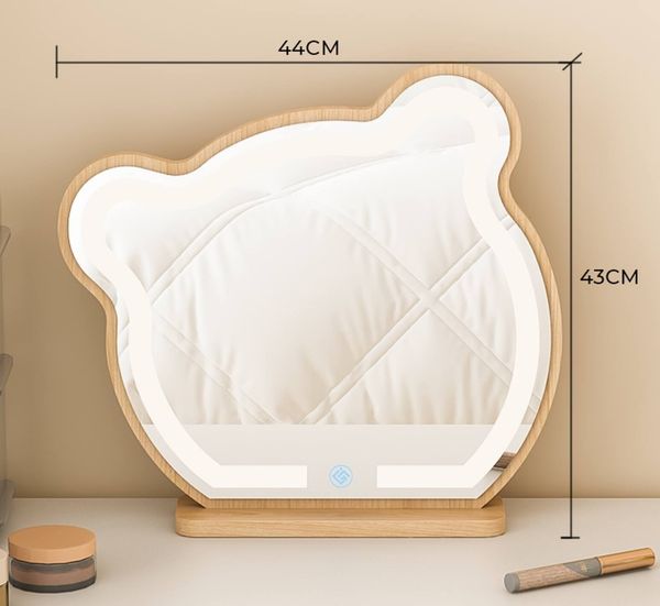 gương gấu để bàn