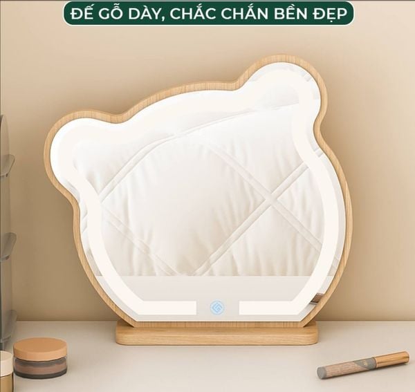 gương gấu để bàn