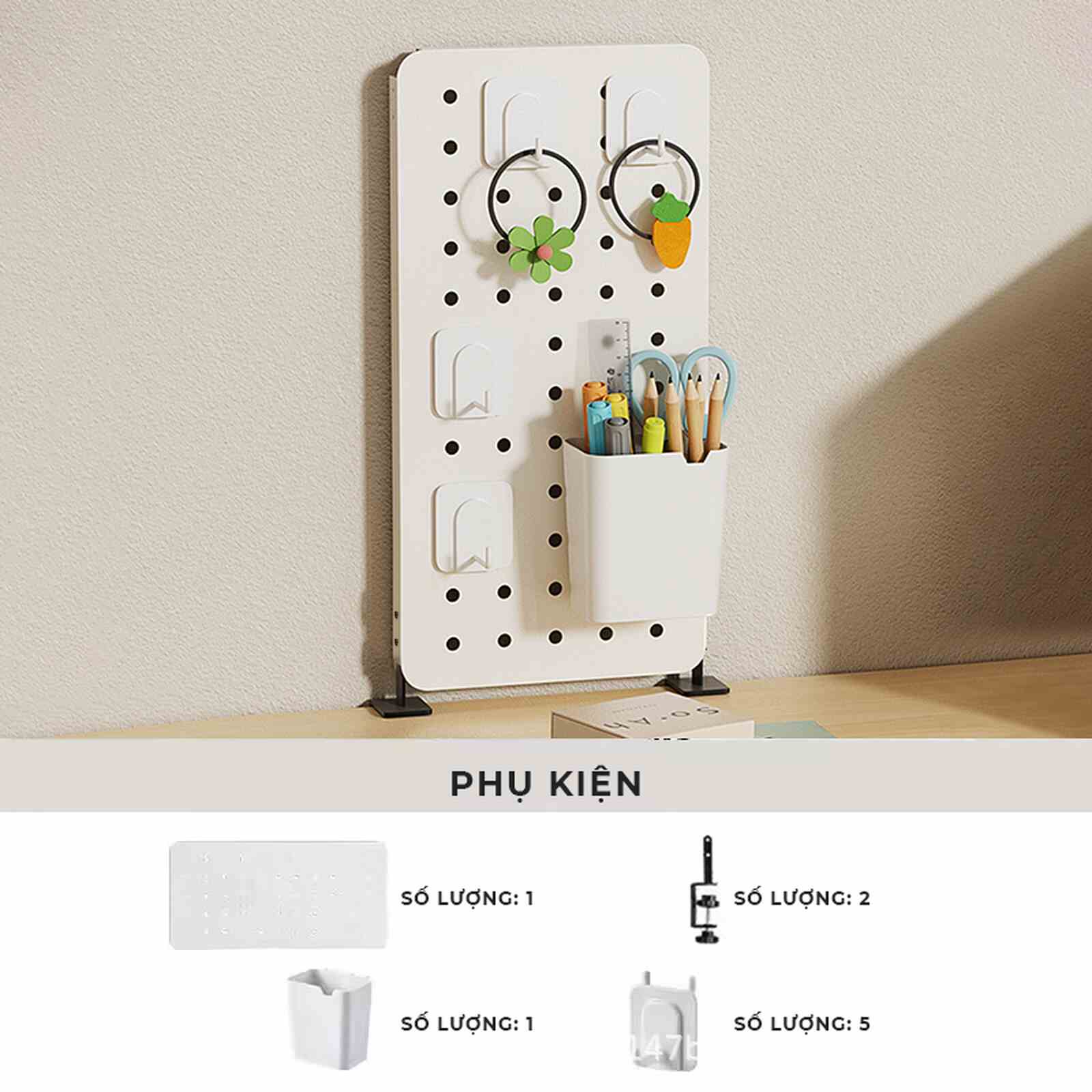 Bảng Pegboard để bàn