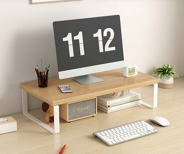 kệ gỗ để màn hình máy tính