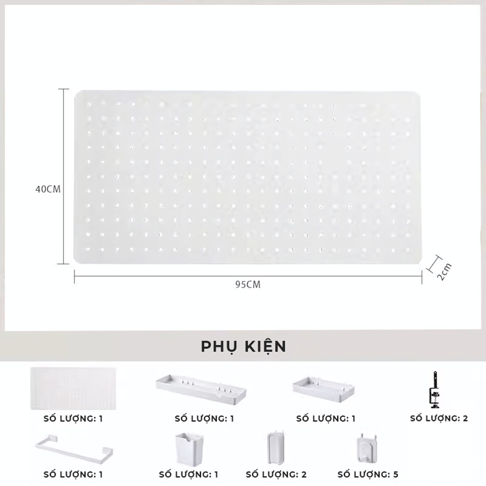 Bảng Pegboard để bàn