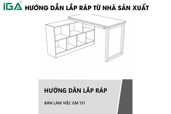 cách lắp bàn học thông minh