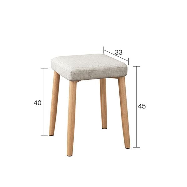 Ghế Đôn Mặt Đệm