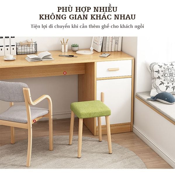 Ghế Đôn Mặt Đệm