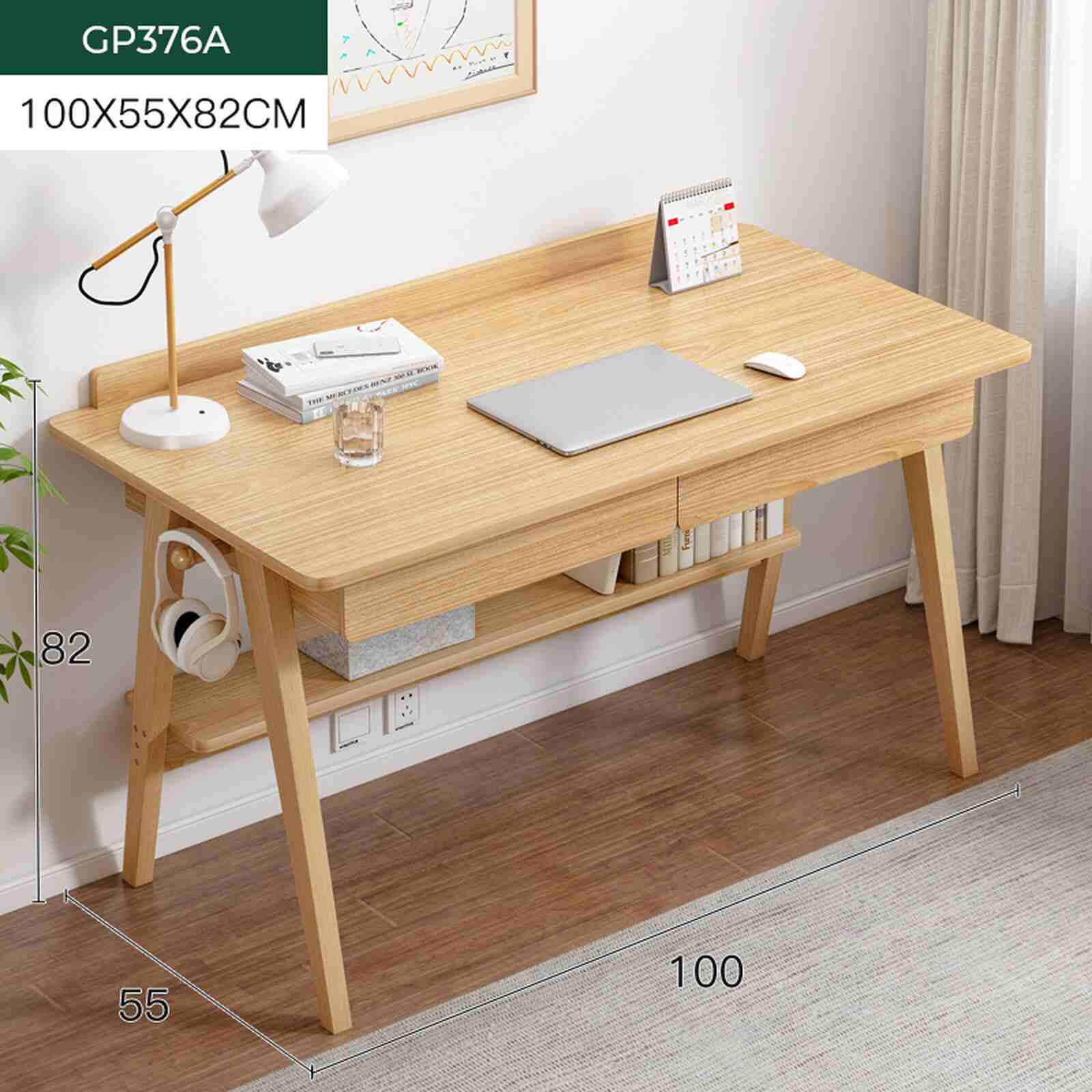 Bàn học vân gỗ