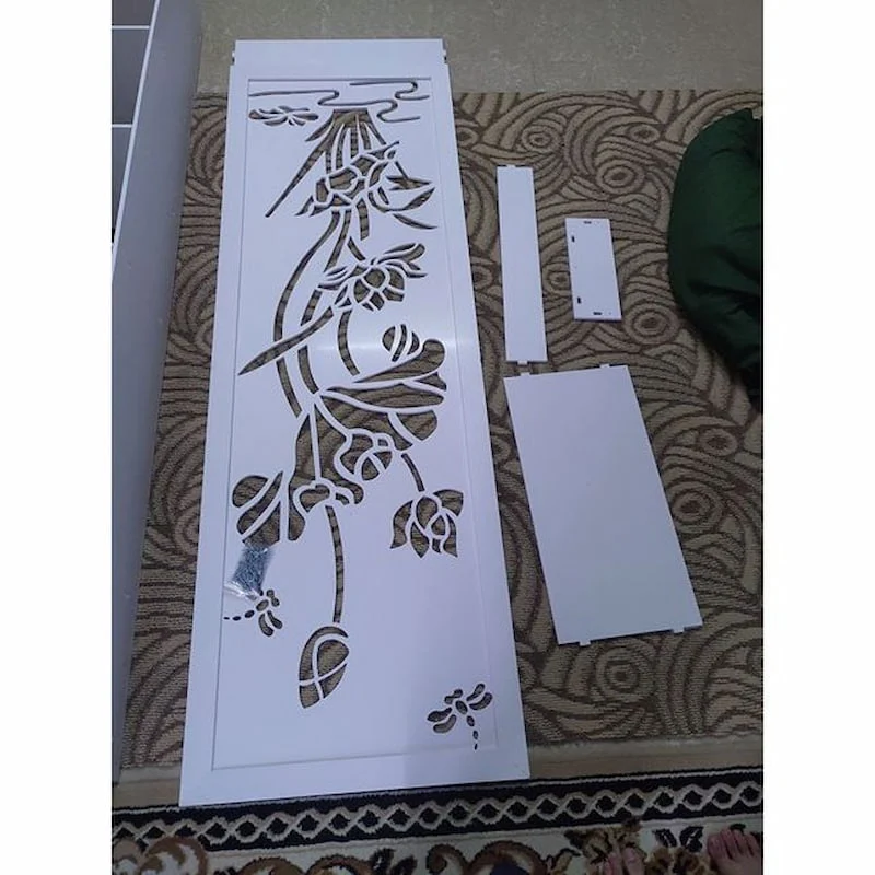 Kệ liền vách ngăn hình hoa sen
