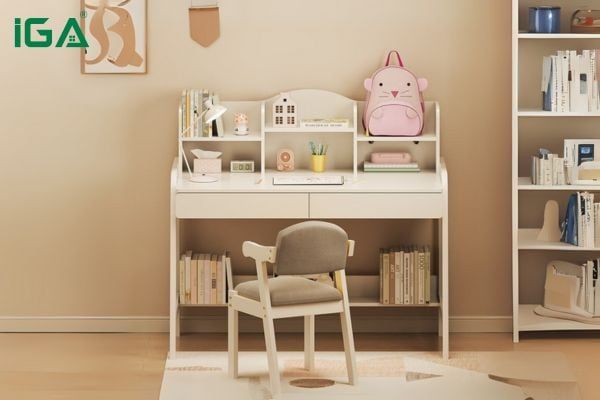 cách lắp bàn học thông minh