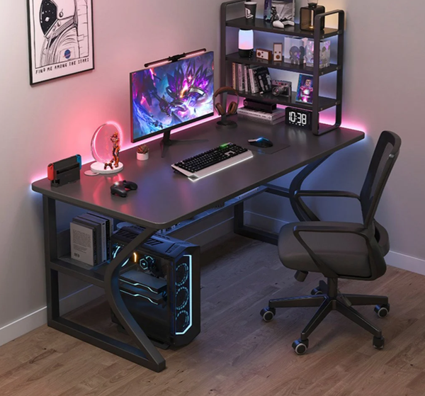 bàn gaming gỗ chân chữ k - gm67