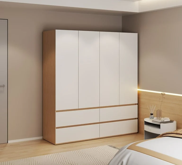 Tủ quần áo cánh mở ngăn kéo - GP327