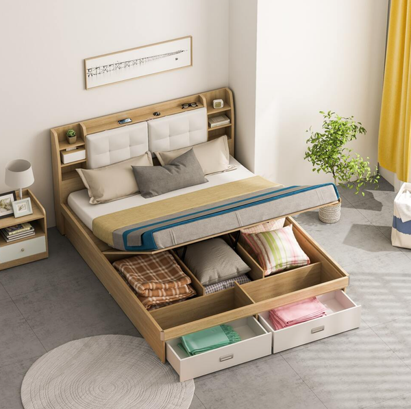 giường gỗ MDF - GP235