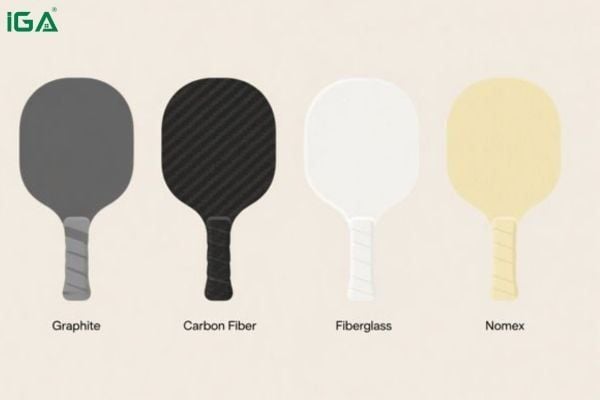 chất liệu vợt pickleball