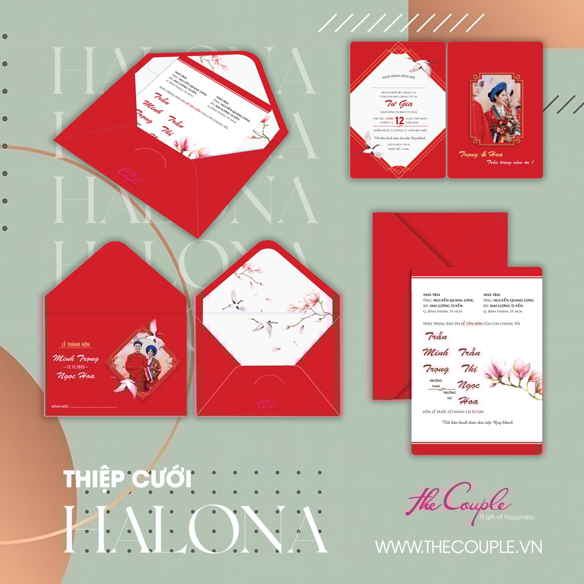 Vì sao bạn nên chọn in thiệp cưới lấy liền đẹp chất lượng The Couple