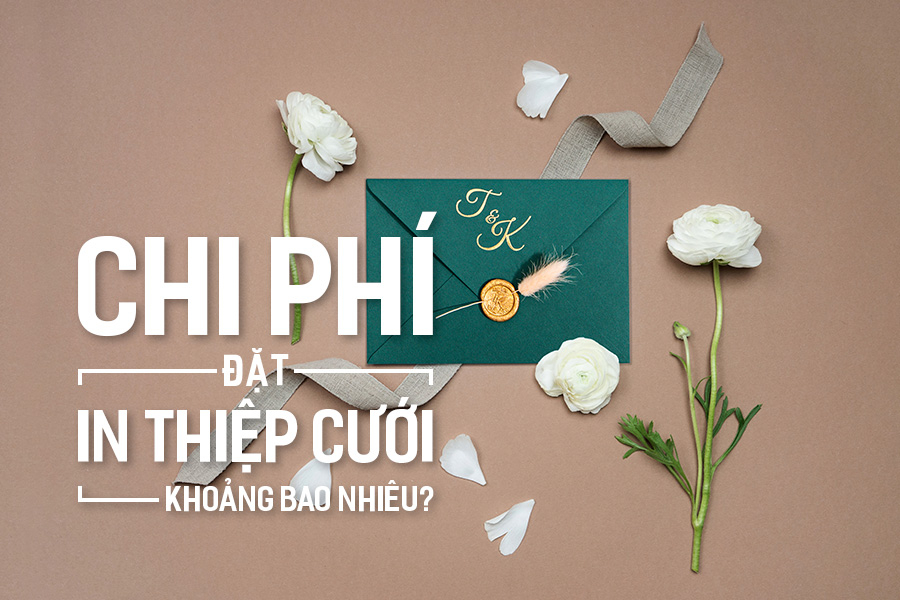 Giá in thiệp cưới 2022-2023 Dĩ An Bình Dương