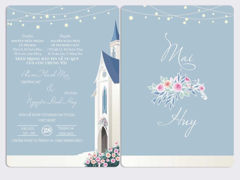 Thiệp cưới là gì? Vai trò của thiệp cưới trước ngày lễ kết hôn