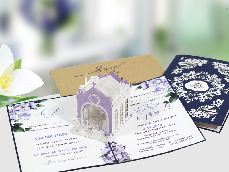 Thiệp cưới 3D là gì? Trào lưu Hot trên thị trường hiện nay