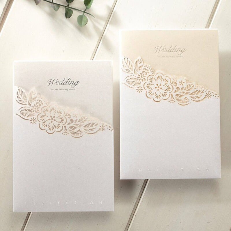 Thiệp cưới cắt Laser là gì? Ưu nhược điểm