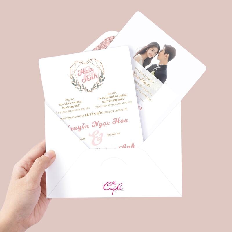 Ý nghĩa của thiệp cưới là gì? Vì sao phải dùng thiệp cưới để mời khách?
